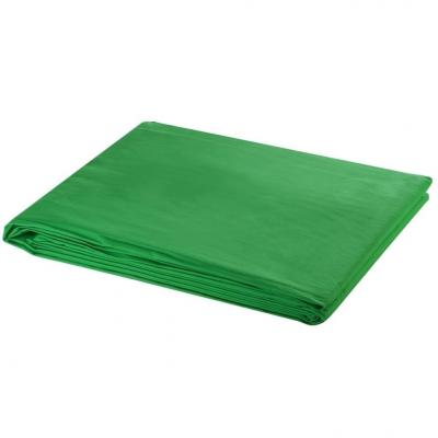 Emaga vidaxl zielone tło fotograficzne, bawełna, 500 x 300 cm, chroma key