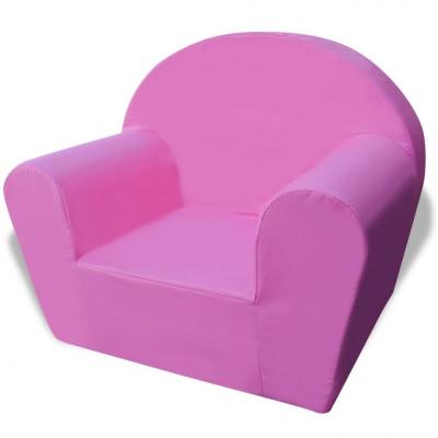 Emaga vidaxl fotelik dziecięcy różowy