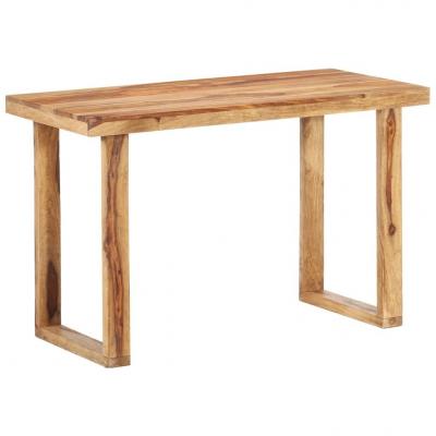 Emaga vidaxl stół do jadalni, 118 x 60 x 76 cm, lite drewno sheesham