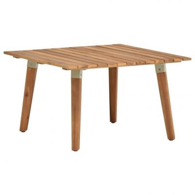 Emaga vidaxl ogrodowy stolik kawowy, 60x60x36 cm, lite drewno akacjowe