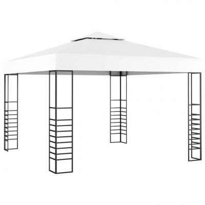 Emaga vidaxl namiot ogrodowy, 3 x 3 m, biały