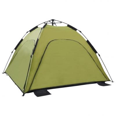 Emaga vidaxl namiot plażowy typu pop-up, 220x220x160 cm, zielony