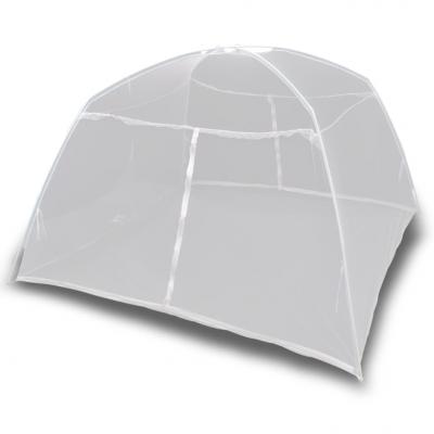 Emaga vidaxl moskitiera namiotowa, 200x150x145 cm, włókno szklane, biała