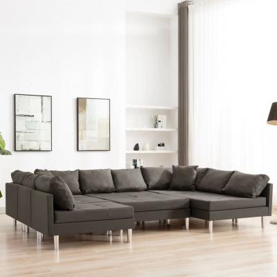 Emaga vidaxl sofa modułowa, tkanina, taupe