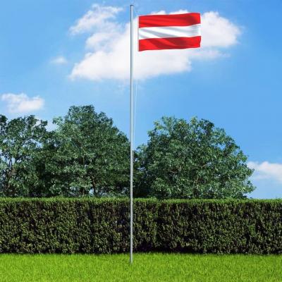 Emaga vidaxl flaga austrii, 90 x 150 cm