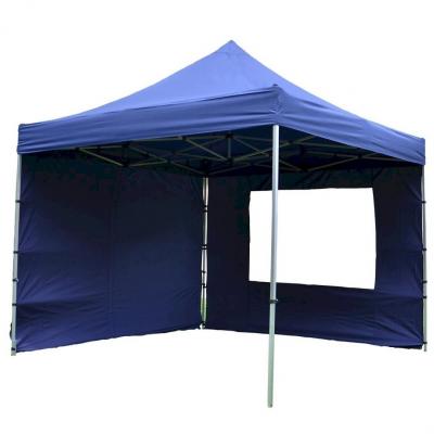 Emaga namiot ogrodowy 3x3 m automatyczny, niebieski pawilon handlowy ze ściankami
