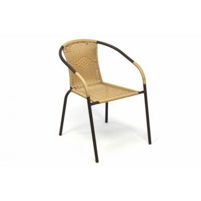 Emaga krzesło ogrodowe balkonowe, tarasowe, rattan