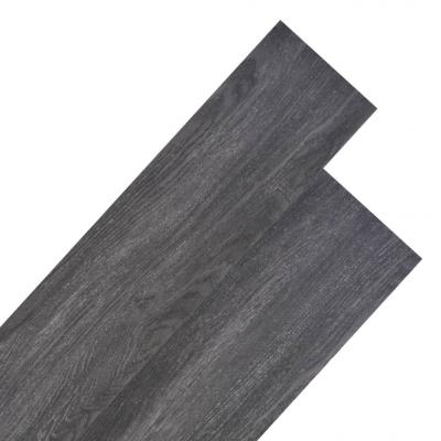Emaga vidaxl panele podłogowe z pvc, 4,46 m², 3 mm, czarne