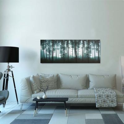 Emaga vidaxl zestaw obrazów przedstawiający drzewa, kolorowy, 150x60 cm
