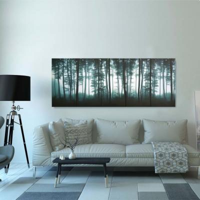 Emaga vidaxl zestaw obrazów przedstawiających drzewa, kolorowy, 200x80 cm