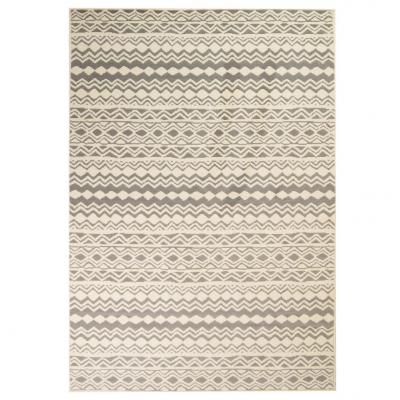 Emaga vidaxl nowoczesny dywan we wzór tradycyjny, 80x150 cm, beżowo-szary