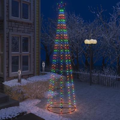 Emaga vidaxl ozdoba świąteczna w kształcie choinki, 400 led, 100x360 cm