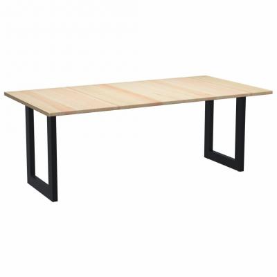 Emaga vidaxl stół do jadalni, 120x60x76 cm, drewno sosnowe