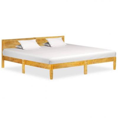 Emaga vidaxl rama łóżka, lite drewno mango, 200 cm