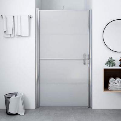 Emaga vidaxl drzwi prysznicowe, hartowane szkło mrożone, 100x178 cm