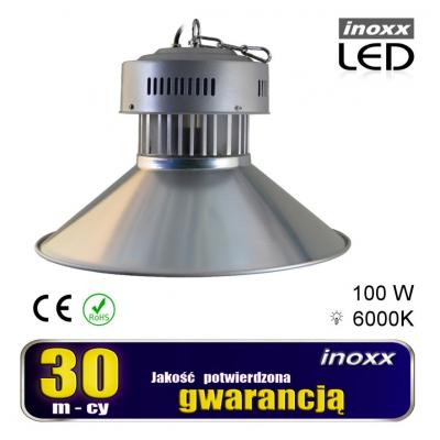 Emaga lampa przemysłowa led 100w high bay cob 6000k zimna 10 000lm