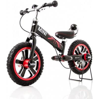 Emaga rowerek biegowy mini z hamulcem - czarny