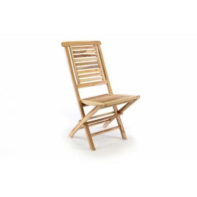 Emaga krzesło ogrodowe drewniane składane