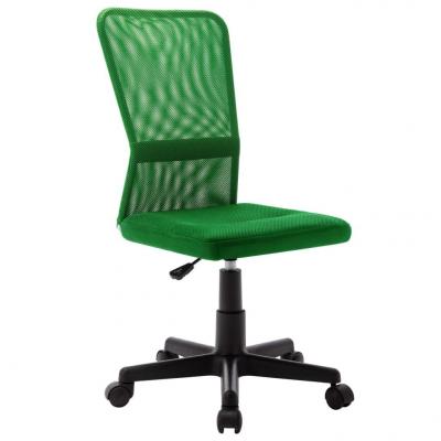 Emaga vidaxl krzesło biurowe, zielone, 44x52x100 cm, z siatką