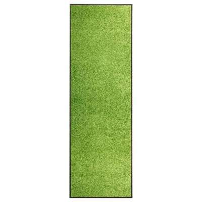 Emaga vidaxl wycieraczka z możliwością prania, zielona, 60 x 180 cm