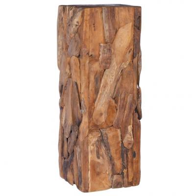 Emaga vidaxl stolik pomocniczy, 30x30x80 cm, lite drewno tekowe