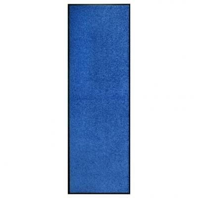 Emaga vidaxl wycieraczka z możliwością prania, niebieska, 60 x 180 cm
