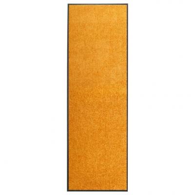 Emaga vidaxl wycieraczka z możliwością prania, pomarańczowa, 60 x 180 cm