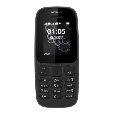 Telefon komórkowy NOKIA 105 (2017) Dual SIM Czarny