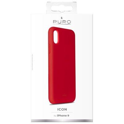 Etui PURO Icon Cover Apple iPhone XR czerwony