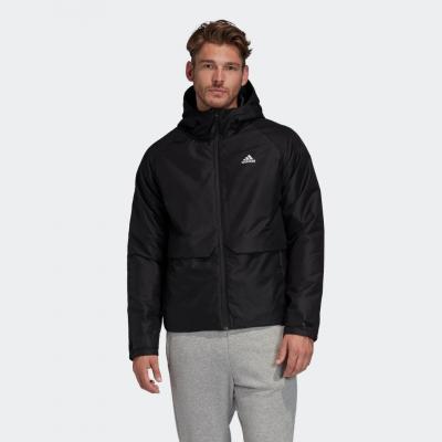 Insulated hooded winter jacket