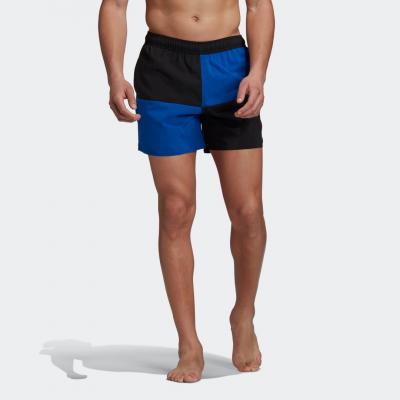 Short length colorblock swim shorts