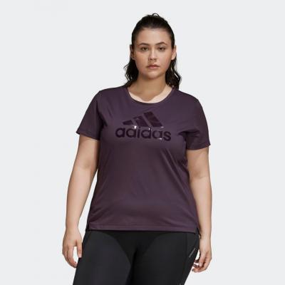 Glam on badge of sport logo tee (plus size)