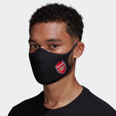 Arsenal face covers m/l 3-pack