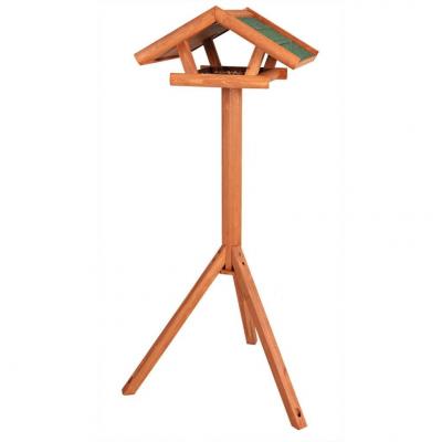 Emaga trixie stojący karmnik dla ptaków natura, 46x22x44 cm, brązowy, 5570