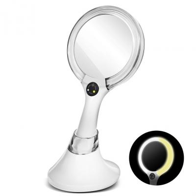 Emaga lustro lampa kosmetyczna podświetlane dwustronne 1x/5x promedix pr-100 + bezprzewodowa ładowarka