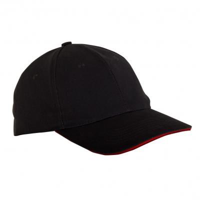Emaga czapki z daszkiem czarne l181230s, 12szt, ce, lahti