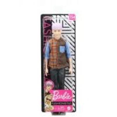 Barbie lalka fashionistas stylowy ken 154 ghw70 dwk44 mattel