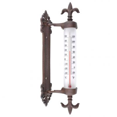 Emaga esschert design termometr okienny, żeliwny