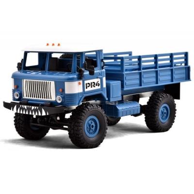 Emaga ciężarówka wojskowa wpl b-24 (1:16, 4x4, 2.4g, lipo) - niebieski