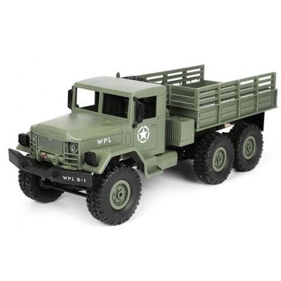 Emaga ciężarówka wojskowa wpl b-16 (1:16, 6x6, 2.4g, lipo) - zielony
