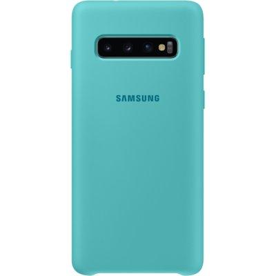 Etui SAMSUNG Silicone Cover do Samsung Galaxy S10 Zielony EF-PG973TGEGWW