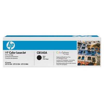 Produkt z outletu: Toner HP Color LaserJet CP1215 Czarny CB540A