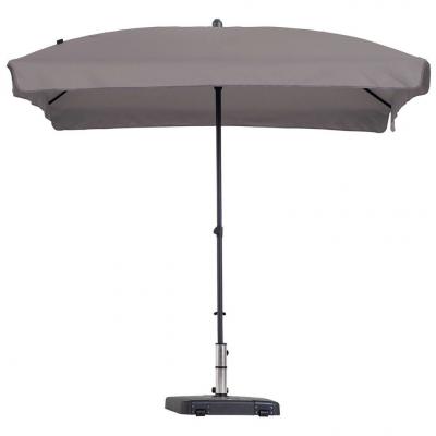 Emaga madison parasol ogrodowy patmos rectangle, 210x140 cm, taupe, pac1p015