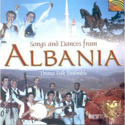 TIRANA FOLK ENSEMBLE Songs & Dances from ALBANIA