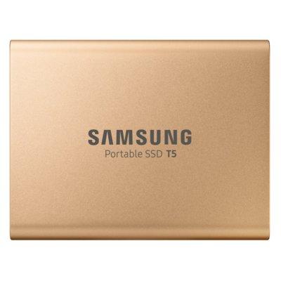 Produkt z outletu: Zewnętrzny dysk SSD SAMSUNG T5 500GB Złoty MU-PA500G/EU