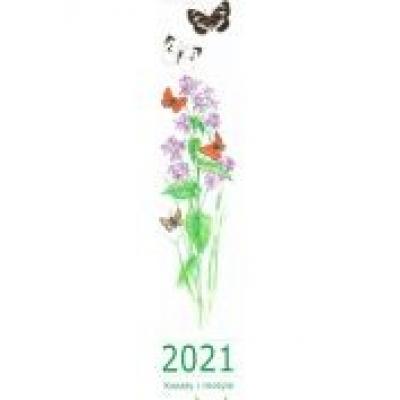 Kalendarz 2021 paskowy kwiaty i motyle adam
