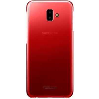 Produkt z outletu: Etui SAMSUNG Gradation do Galaxy J6+ Czerwony EF-AJ610CREGWW