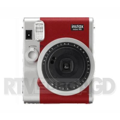 Fujifilm Instax Mini 90 (czerwony) + etui + wkład + album