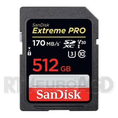 SanDisk Extreme Pro SDXC Class 10 UHS-I U3 V30 512GB