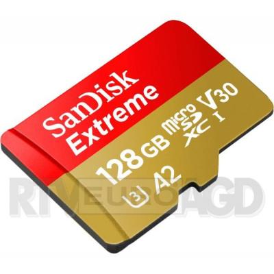 SanDisk microSDXC 128GB Extreme U3 V30 UHS-I A2 160/60MB/s